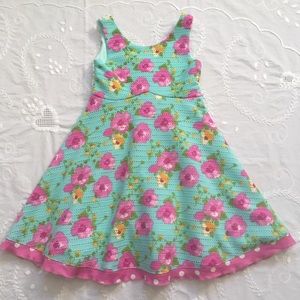 Floral Print Summer Toddler Dress